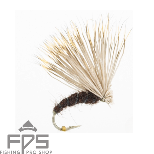 12 Elk Hair Caddis Fishing Flies – Assorted Sizes – Fly Fishing Assortment (1353)